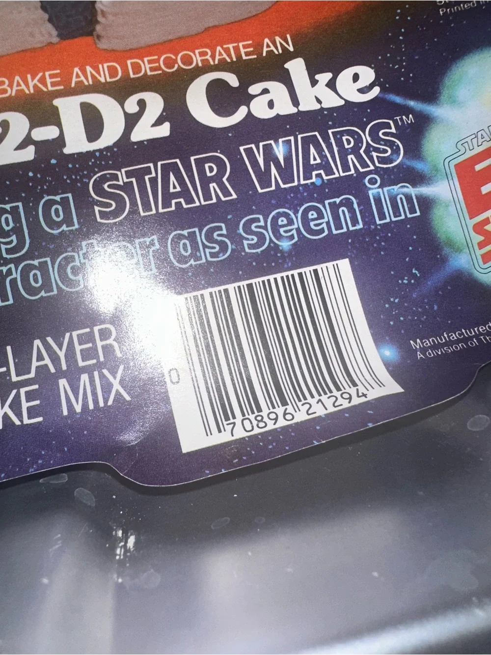 Wilton Cake Pan 1980 Star Wars R2-D2 The Empire Strikes Back w/Insert NEW UNUSED